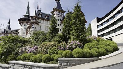 The Dolder Grand Hotel. Courtesy The Dolder Grand