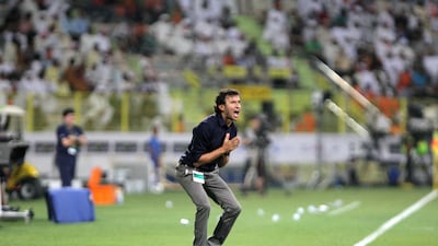 Luis Milla, Abdulqadir's opposite number at Al Jazira, was quite the opposite. Under pressure to win ever since he took over the management of the Abu Dhabi side, Milla was evidently animated and eventually frustrated. Jaime Puebla / The National