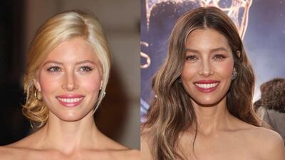 Jessica Biel is one of the stars to get involved with the throwback #10yearchallenge. Instagram / Jessica Biel