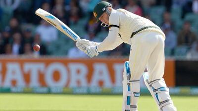 Michael Clarke finished the first day of the second Ashes Test on 48 not out. Williams West / AFP