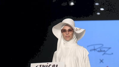 Modestwear with a message from Rabia Z at Istanbul Modest Fashion Week