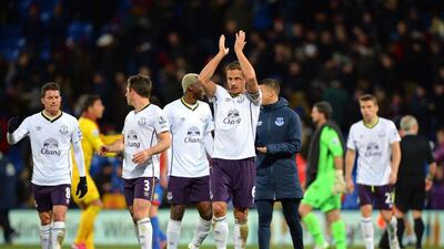 Centre-back: Phil Jagielka (Everton). Another defiant display from a captain and another goal-line clearance. Jagielka was superb as Everton ended Alan Pardew’s winning start at Crystal Palace. Glyn Krik / AFP