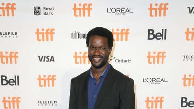 Gilbert Owuor attends the 'Montana Story' photo call during the Toronto International Film Festival. AFP
