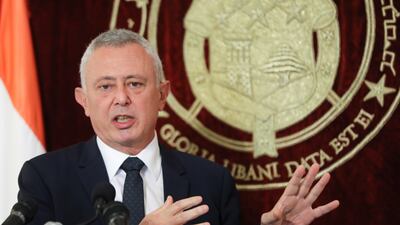 Suleiman Frangieh is the leader of the Marada movement. Reuters