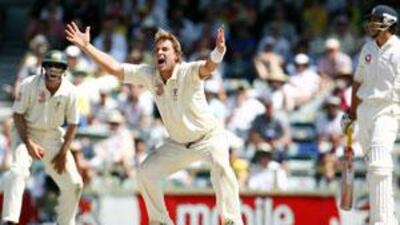 Shane Warne , the former Australia leg spinner, is arguably the greatest bowler of all time and he walks into Chris Cairns' team of the decade.