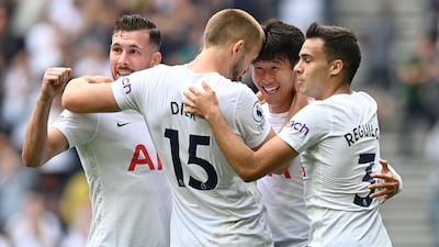 SATURDAY - Crystal Palace v Tottenham (3.30pm kick off UAE): Top of the table, Harry Kane staying put - for the time being, anyway - and all is suddenly well at Tottenham. Three 1-0 wins in a row have put Nuno Espirito Santo's on top and another tight win here at Selhurst Park will maintain their 100 per cent record. Prediction: Palace 1 Spurs 2. AFP