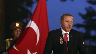 Turkish president Recep Tayyip Erdogan. (AP / Massoud Hossaini)