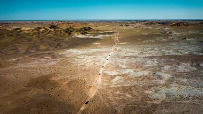 Nomadic Travel runs the 10-day, 2,250km road trip through Mongolia. Courtesy Charles Schiele
