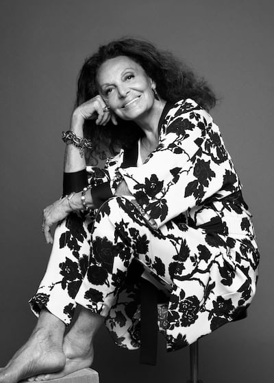 Diane von Furstenberg has teamed up with H&M Home on a 31-piece collection. Courtesy H&M