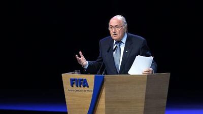 Sepp Blatter has been re-elected Fifa president, winning a fourth term after an election campaign dogged by corruption allegations.