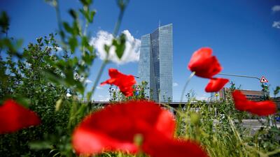 The headquarters of the European Central Bank (ECB) in Frankfurt, Germany. Ralph Orlowski/Reuters