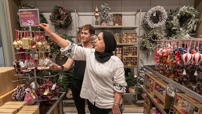 Ms Ebrahim runs the new M&S branch at Mall of the Emirates