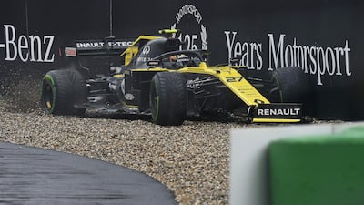 Hulkenberg's wait for a first F1 podium goes on. AFP