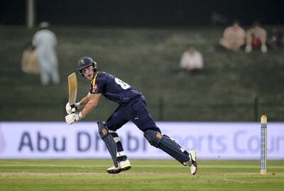Harry Brook helped his side beat Hobart Hurricanes on Saturday. Chris Whiteoak / The National