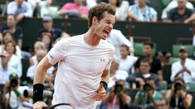 Andy Murray is very hard on himself during big games, according to Boris Becker, coach of Novak Djokovic. Patrick Kovarik / AFP