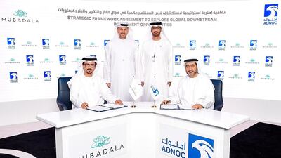 The signing was witnessed by Dr Sultan Ahmed Al Jaber, UAE Minister of State and ADNOC Group CEO, and Khaldoon Al Mubarak, Group CEO and Managing Director of Mubadala. Adnoc