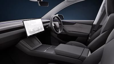 The new Tesla Model Y will be available in some markets from March. Photo: Tesla