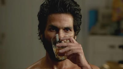 Shahid Kapoor in 'Kabir Singh'.