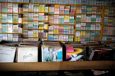 Record shops with vinyl records are becoming a thing of the past. Reuters