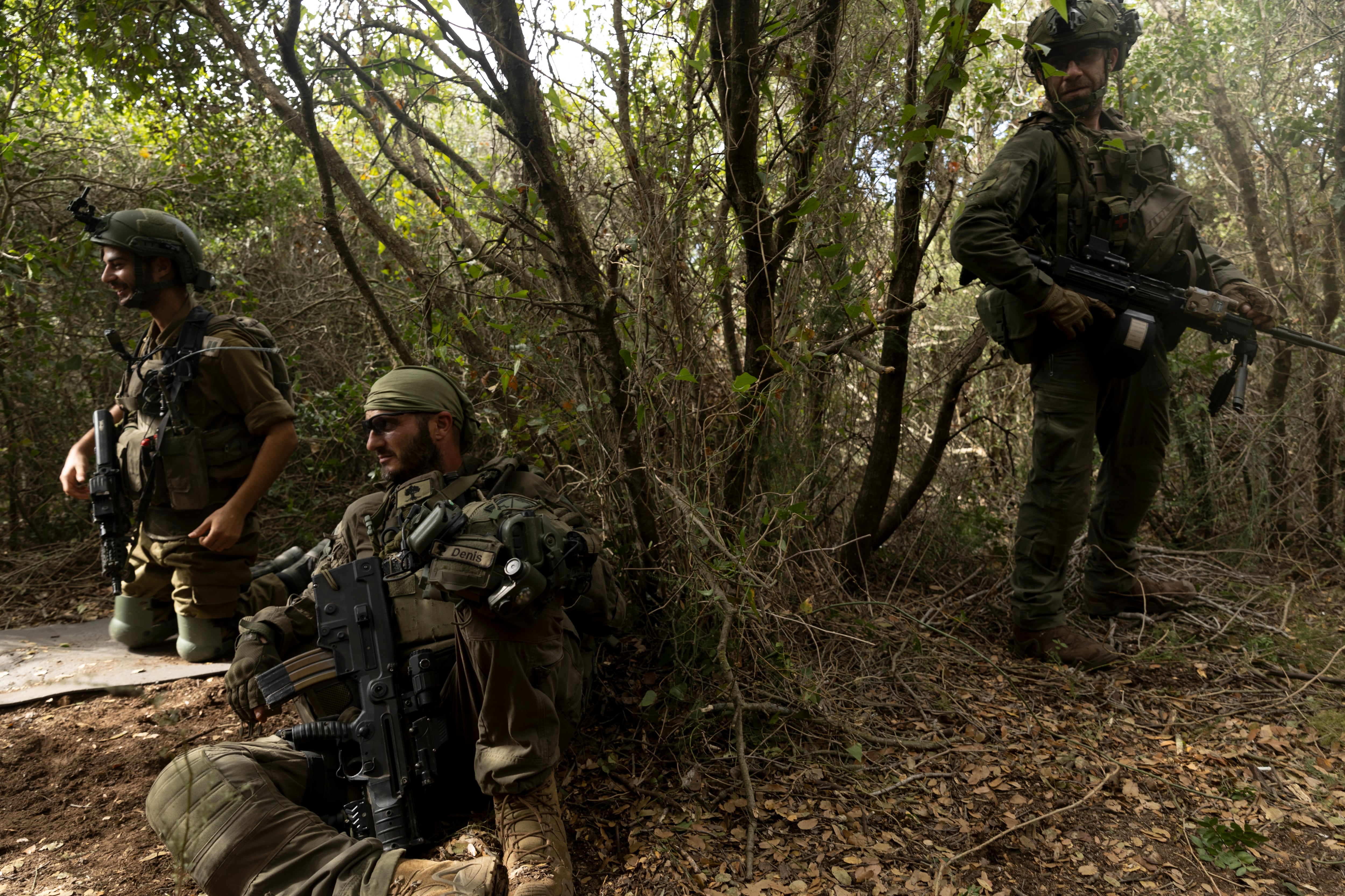 Israeli soldiers in southern Lebanon in 2024. Getty