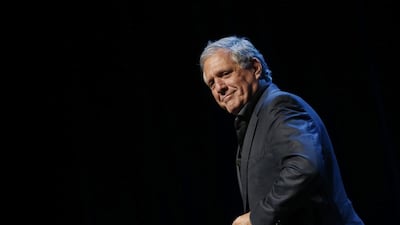 American CBS executive Leslie Moonves, who played an instrumental part in making Floyd Mayweather v Manny Pacqiuao a reality. Patrick T Fallon / Bloomberg