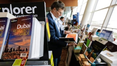 The ninth edition of the Emirates Airline Festival of Literature begins in Dubai on March 3. Victor Besa for The National
