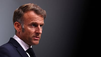France's President Emmanuel Macron says nothing will stop diplomatic momentum in Palestinian statehood recognition. AFP