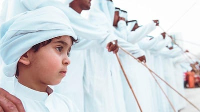 The Emirati folkdance Al-Ayyalah will be performed in Al Ain for the programme. Courtesy DCT Abu Dhabi