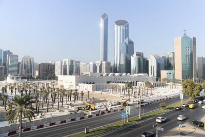 Qasr Al Hosn was the first city block and is now surrounded by residential buildings. Reem Mohammed / The National