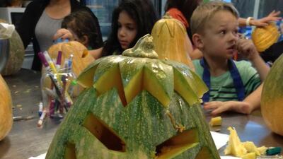 Pumpkin carving. Courtesy Lana’s Partiperfect