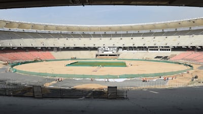 The old Motera stadium witnessed some memorable moments of Indian cricket - Sunil Gavaskar's 10,000th Test run and Kapil Dev's world record 432nd wicket. AFP