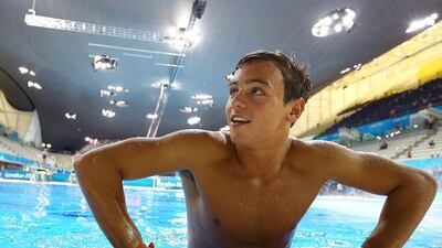 Briton Tom Daley, 19, is focusing on Brazil after he won a bronze at the London Olympics. Al Bello / Getty Images