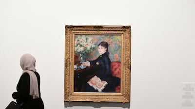 It highlights how the French artists, known as 'the impressionists', were rebels of their time. Khushnum Bhandari / The National