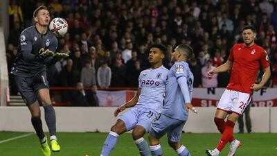 NOTTINGHAM FOREST PLAYER RATINGS: Dean Henderson – 6. Had no chance of stopping Young’s strike but showed authority whenever balls were played into his box. Produced a poor throw when there was the opportunity to release Johnson. Made a great save to deny Watkins. AFP