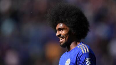 Hamza Choudhury of Leicester City and his magnificent afro. Getty
