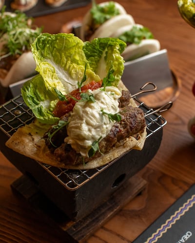 Beef kofta with calamansi tzatziki. Photo: Salmon Guru