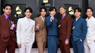 BTS are embarking on a world tour. AFP