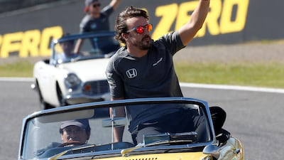 McLaren's Fernando Alonso is hoping to revive his chances of winning an F1 title. Toru Hanai / Reuters