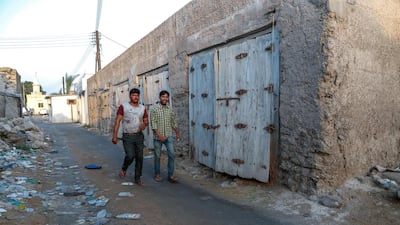 The old town of Umm AL Quwain is getting a facelift. Old homes are being demolished by government contractors while the residents of these homes have been relocated to several different areas. Victor Besa / The National