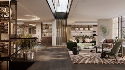 Looking towards the kitchen and dining area. Photo: Draper London / SHH