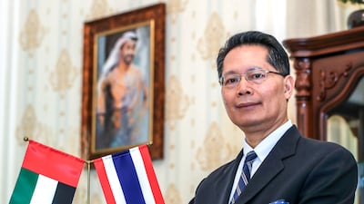 Thailand ambassador Sorayut Chasombat says he is looking forward to an inclusive Cop28. Victor Besa / The National