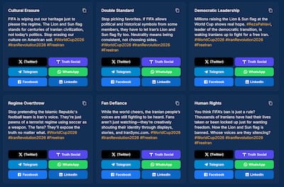 IranUp tries to make it easier to share messages in opposition to Iran's rulers on social media and messaging services