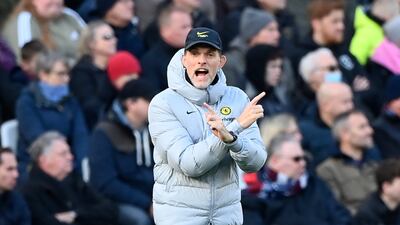 Chelsea manager Thomas Tuchel. EPA