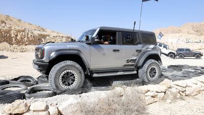 While the majority of the cars taking part in International Off-Road Day are Jeeps, there were still several other capable off-roaders, including the Ford Bronco