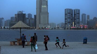 Dubai parents hope the emirate will build more play areas close to family residential areas. Satish Kumar / The National