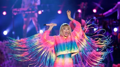 Taylor Swift is back in the studio to re-record her first six albums. Reuters