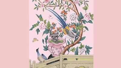 Sugarmat’s Pink Pampas yoga mat is made from non-slip natural rubber; Dh365 from www.fitnesspowerhouse.com. Photo: Sugarmat