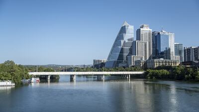 Waterfront buildings in Austin, Texas. Bloomberg