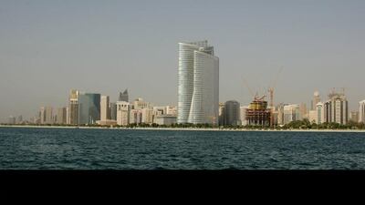 Changes in the Abu Dhabi skyline reflect the city's rapid growth ....
