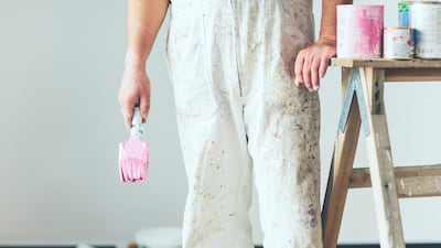 Real estate experts say brightly coloured walls can be a real turn-off for prospective buyers. Getty Images